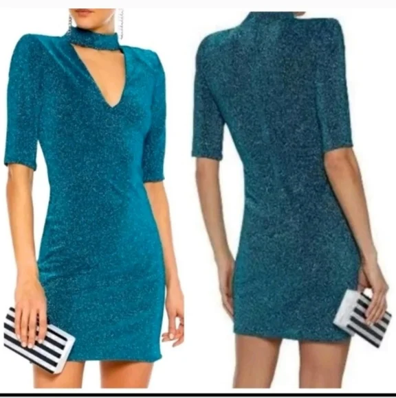 Alice + Olivia Inka Mini Dress SIZE 6 NWT - Picture 7 of 14